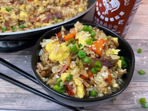 Gluten Free Breakfast Fried Rice - Savory Saver